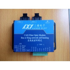 總線式CAN轉(zhuǎn)光纖_CAN光貓使用說明書（工業(yè) ，可以總線式也可以環(huán)網(wǎng)式）